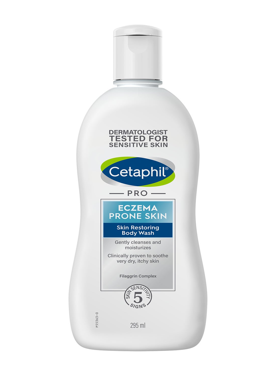 Pro Eczema Prone Skin Soothing Body And Face Wash, For Very Dry and Itch Prone Skin, With Niacinamide And Shea Butter, Vegan Friendly 295ml