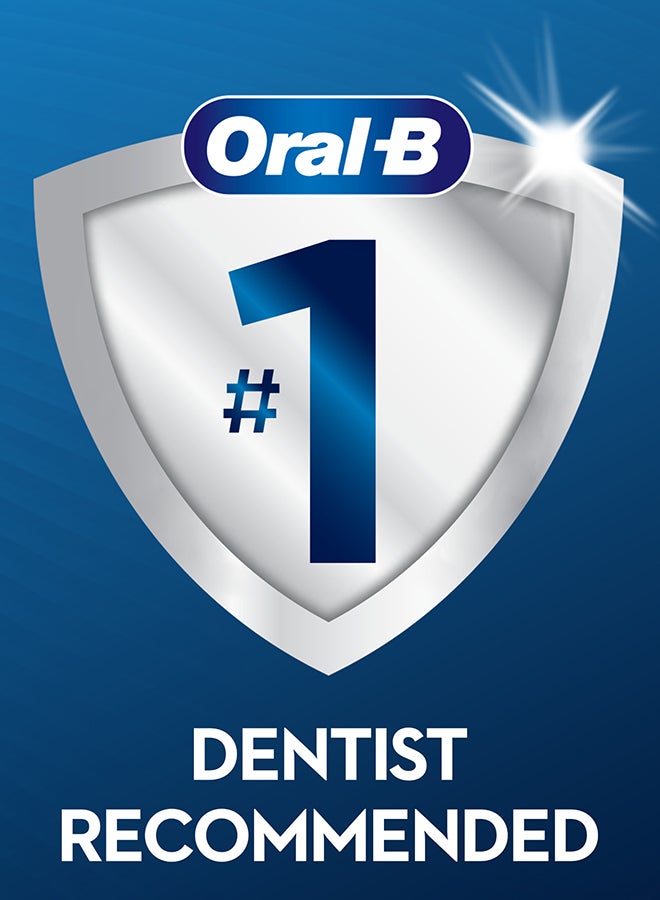 Vitality Cross Action Rechargeable Electric Toothbrush, 1 Count Black - image 6