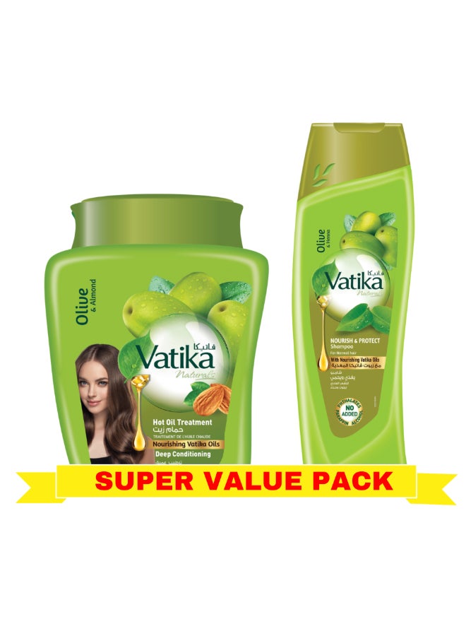 Hammamzaith Deep Conditioning 1Kg + Shampoo 200ml