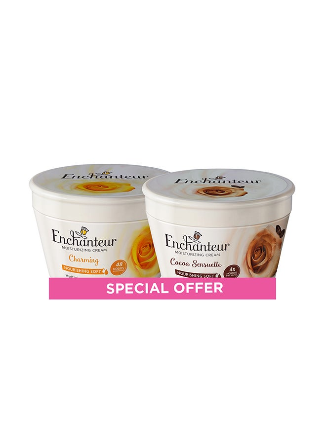 Charming Cocoa Sensuelle Moisturizing Cream 200ml Pack of 2
