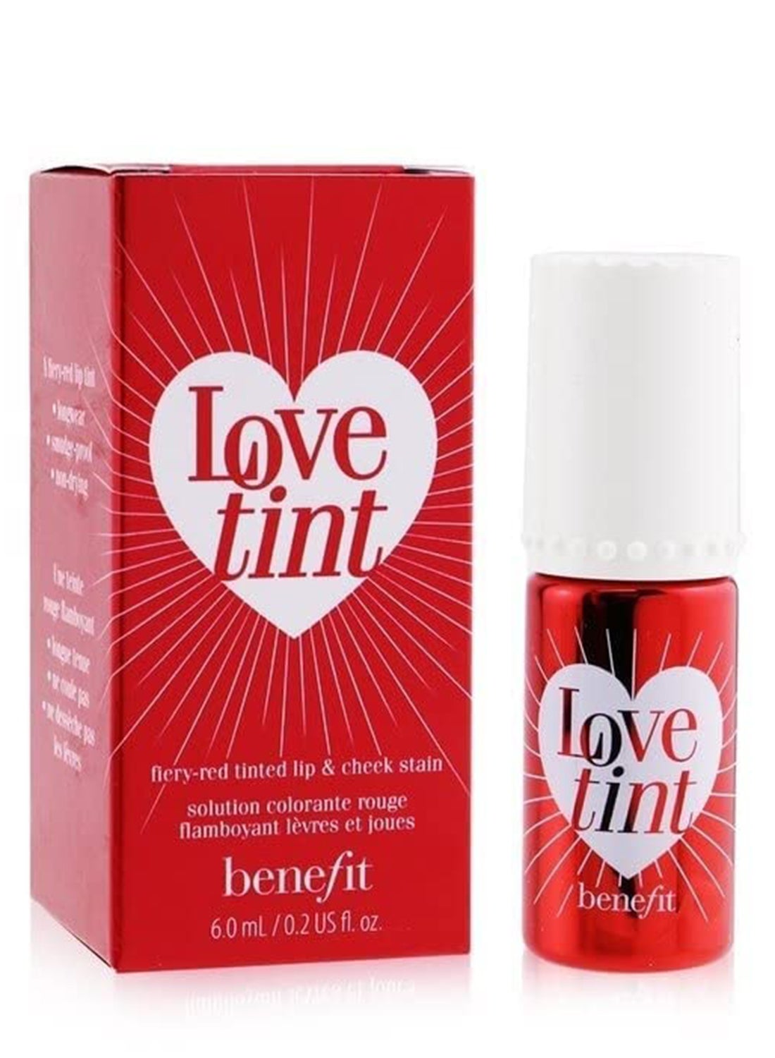 Love Tint Lip And Cheek stain 6 Ml Firey Red