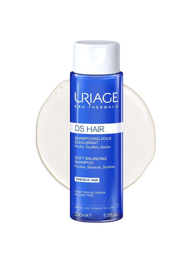 DS Hair Soft Balancing Shampoo TLR2 Regul Complex | For Oily Seborrhoeic And Sensitive Scalp Daily Use 200ml