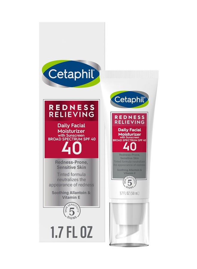 Redness Relieving Daily Facial Moisturizer Spf40 50ml