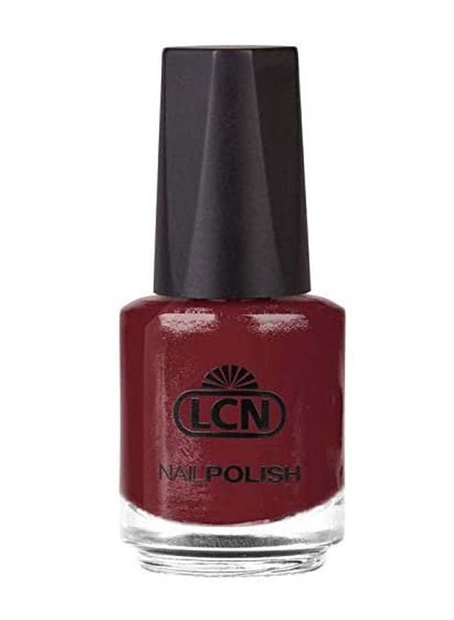 Nail Polish Red Leaves