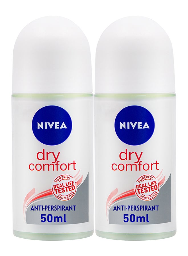 Pack Of 2 Antiperspirant Roll On 50ml