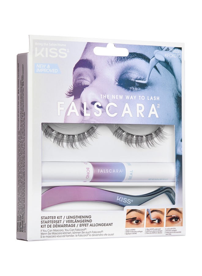 Falscara Eyelash- Starter Kit Black - image 2