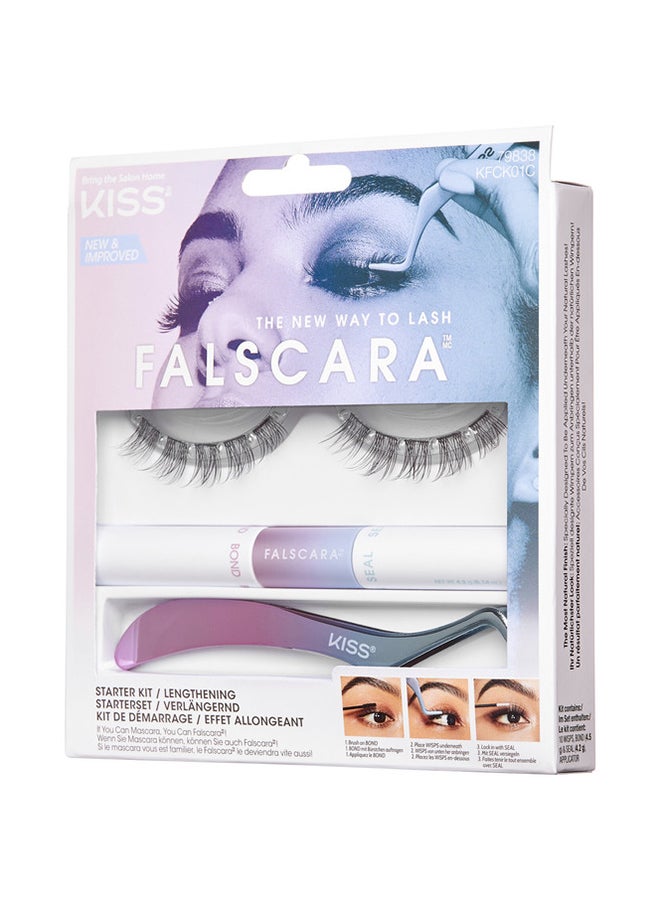 Falscara Eyelash- Starter Kit Black - image 3