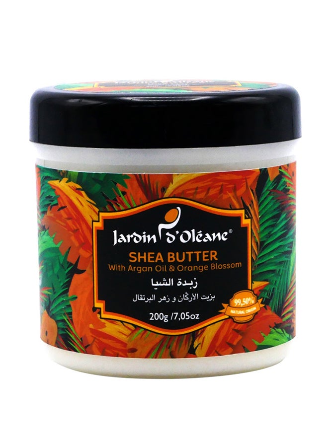 Shea Butter With Argan Oil And Orange Blossom 200grams