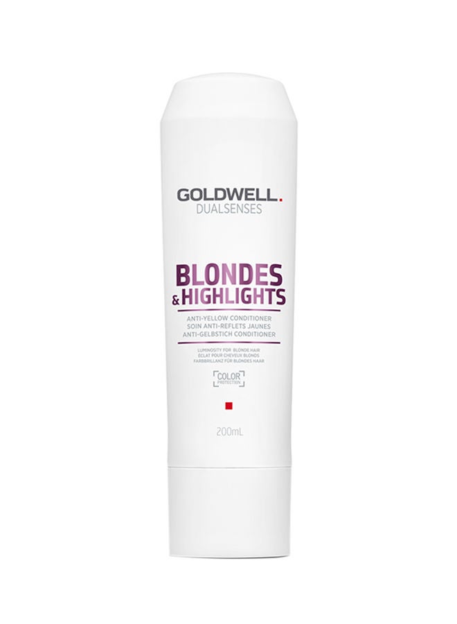 Dualsenses Blondes And Highlights Anti-Yellow Conditioner White 200ml