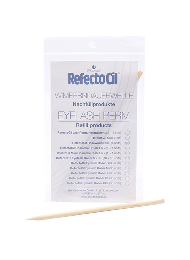Eyelash Perm Rosewood Sticks Beige