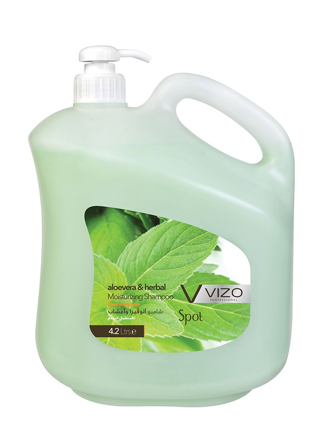 Spot Hair Shampoo Aloevera And Herbal 4.2Liters