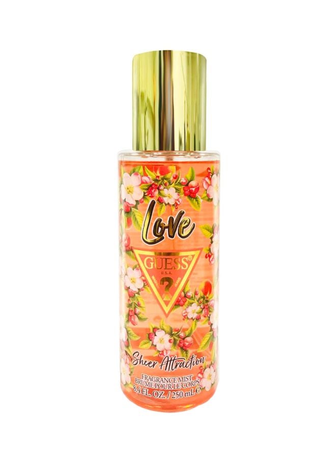 Love Sheer Attraction Fragrance Mist 250ml
