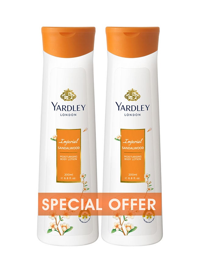 Pack Of 2 Body Lotion Imperial Sandalwood 200ml