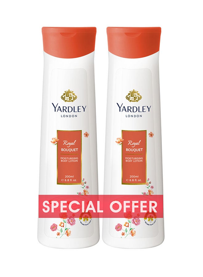 Pack Of 2 Body Lotion Royal Bouquet 400ml