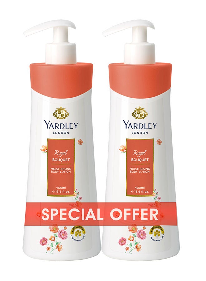 Pack Of 2 Body Lotion Royal Bouquet 800ml