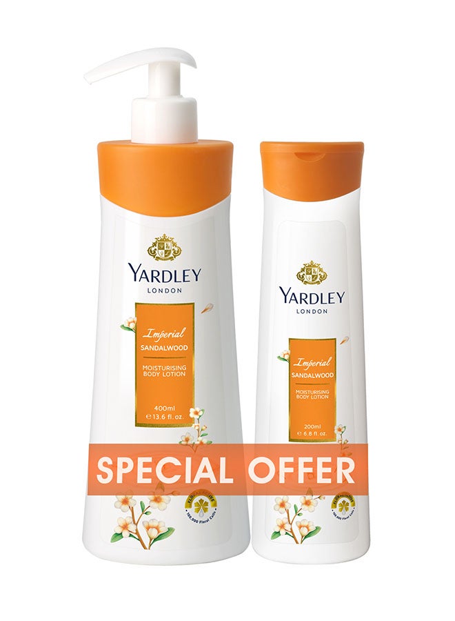 Pack Of 2 Body Lotion Imperial Sandalwood 600ml