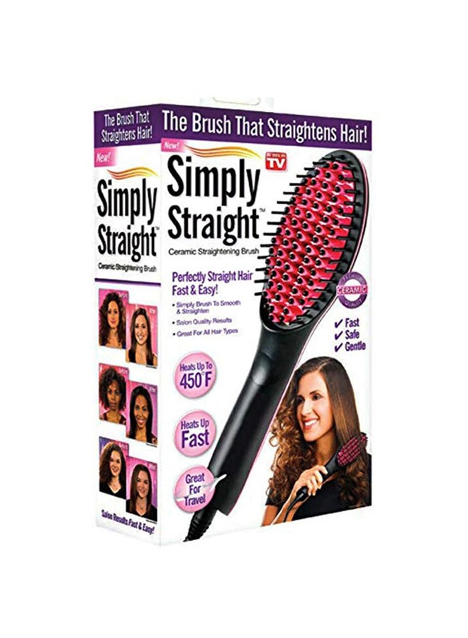 Ceramic Straightening Brush Black 29cm
