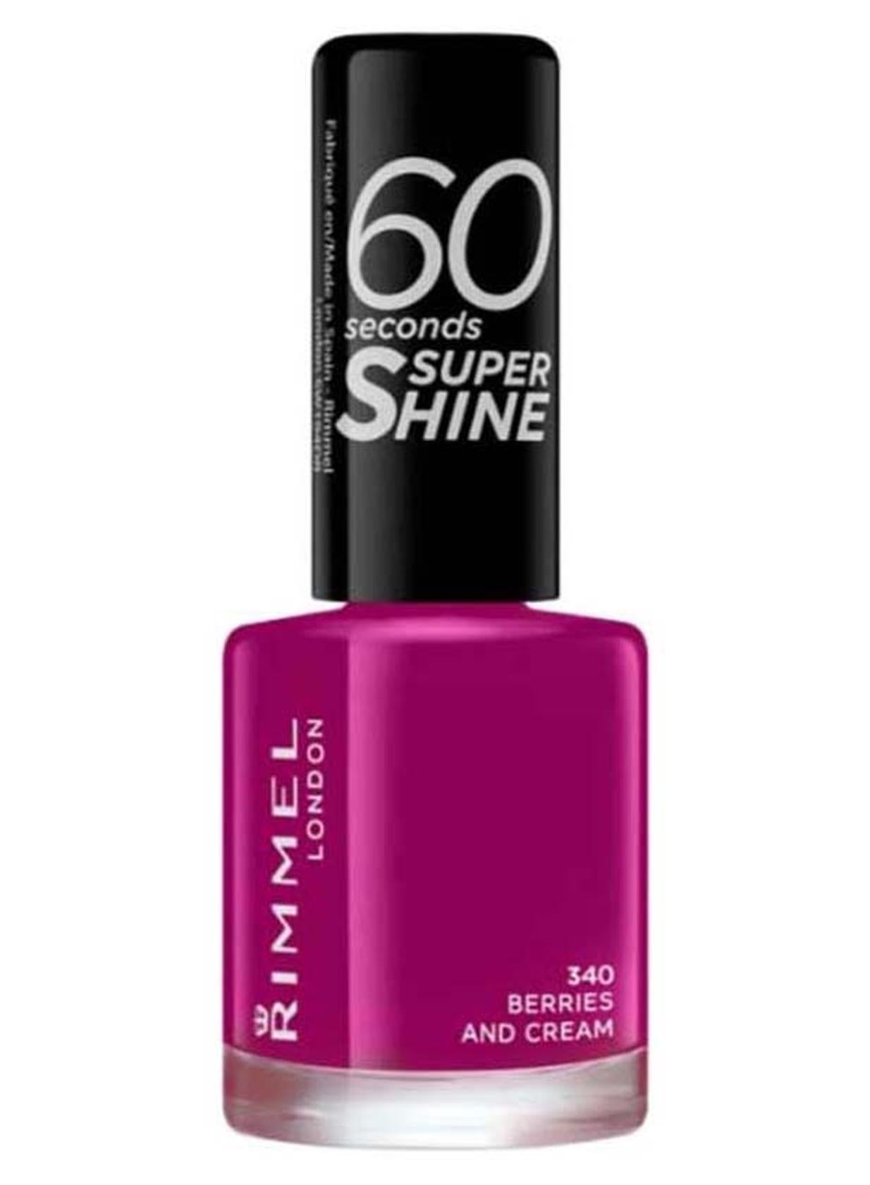 60 Seconds Super Shine Nail Polish – 340 –Berries And Cream