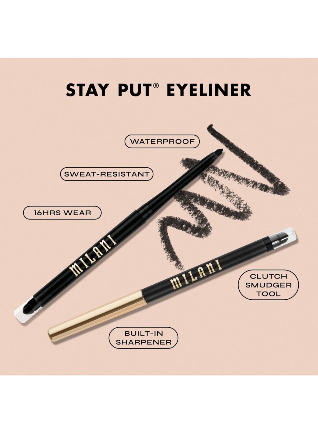 Stay Put Eyeliner 01 After Dark (Black) - image 6
