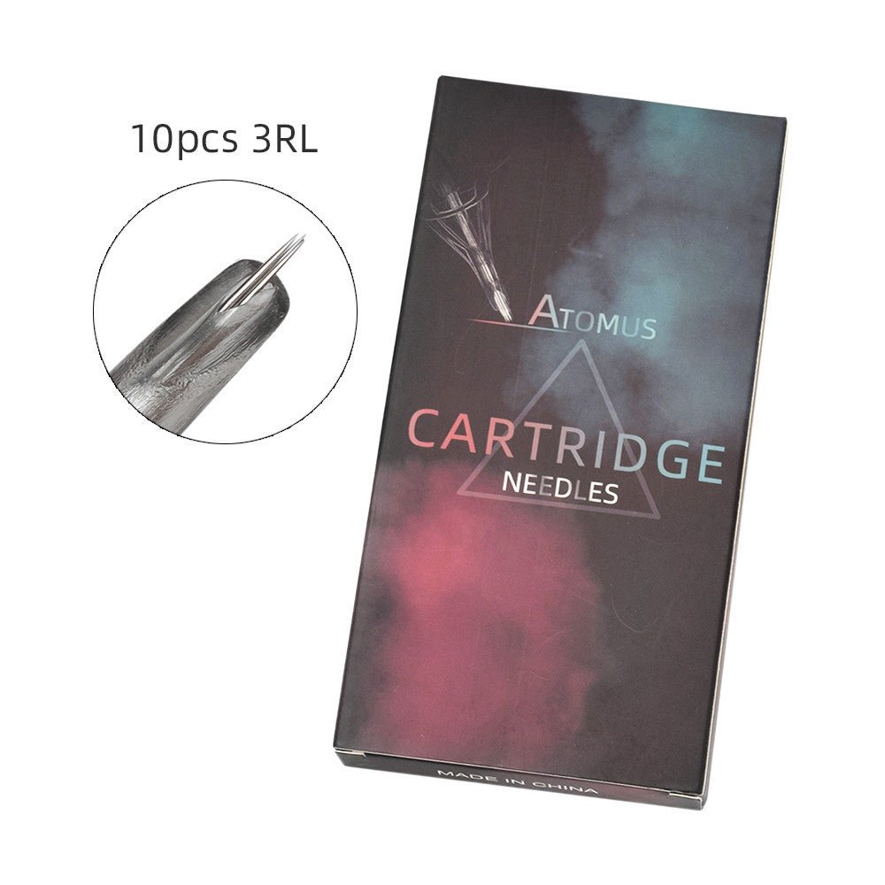 10-Piece DisposableTattoo Needle Cartridge Transparent