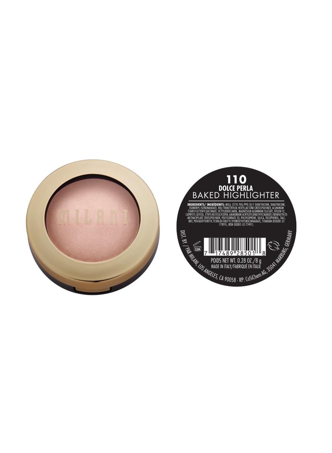 Baked Highlighter 110 Dolce Perla - image 3