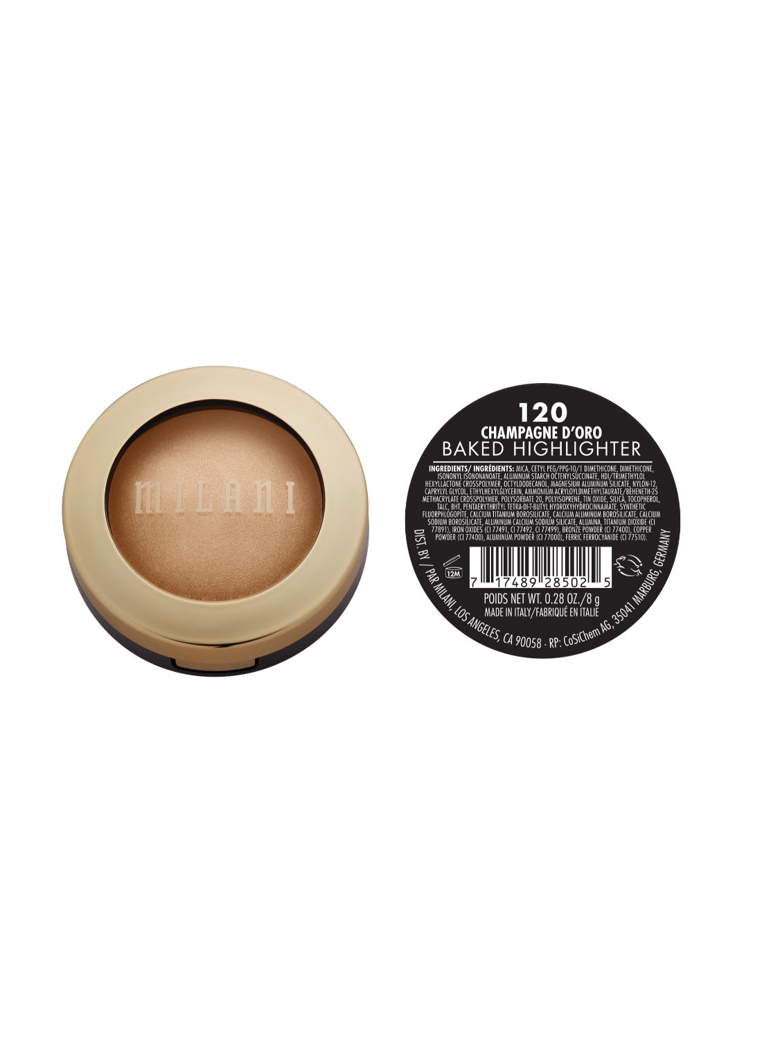 Baked Highlighter 120 Champagne Dâ€™Oro - image 3