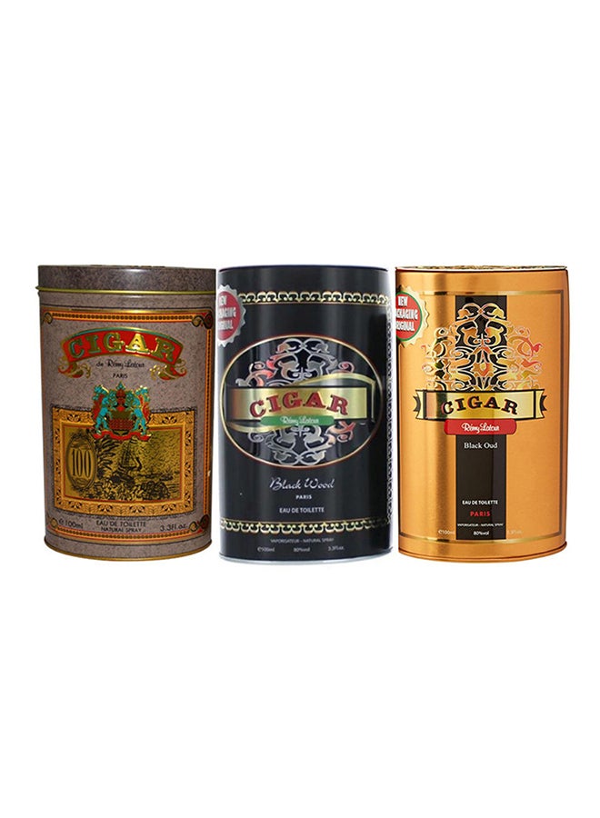 3-Piece Cigar EDT Gift Set 100ml