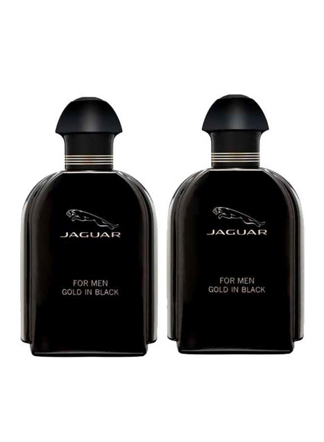 2-Piece Gold In Black EDT Set 2x100ml