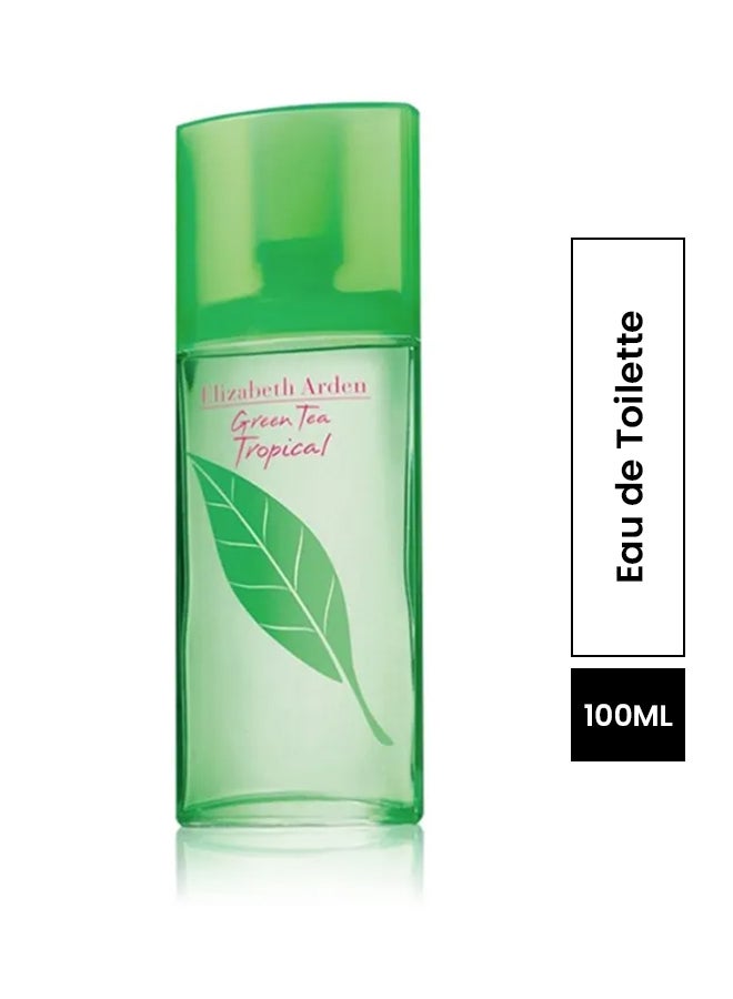Pack Of 2 Green Tea Tropical EDT 2x100ml
