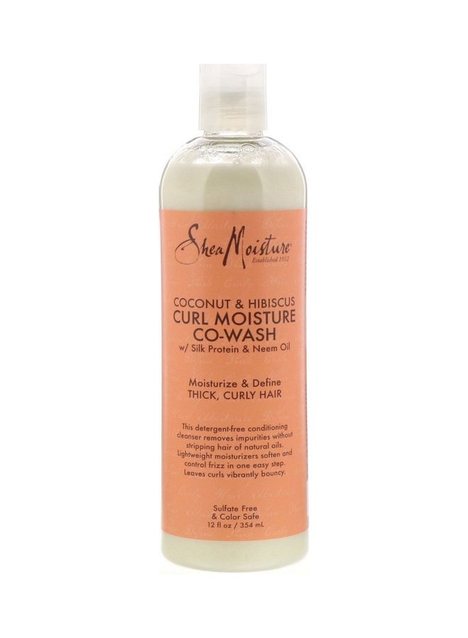 Curl Moisture Co-Wash Coconut And Hibiscus 354ml
