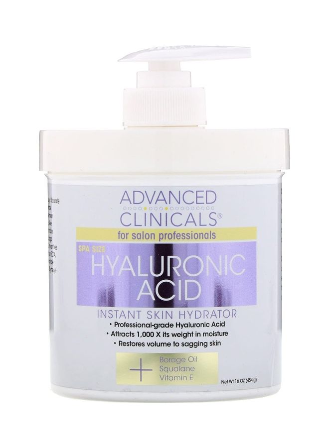 Hyaluronic Acid Instant Skin Hydrator 454grams