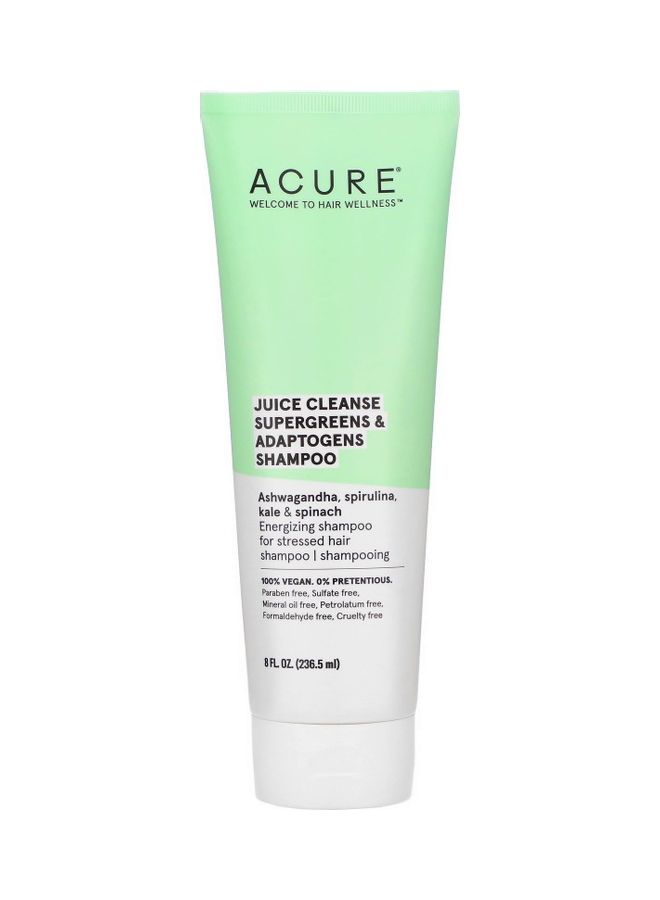 Juice Cleanse Supergreens And Adaptogens Shampoo 236ml