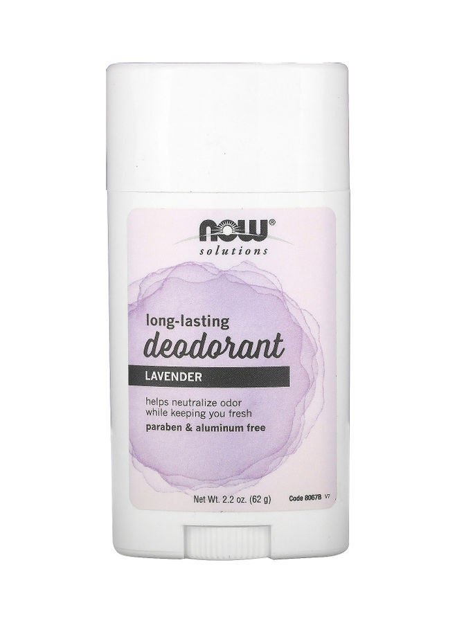 Solutions Long-Lasting Deodorant Stick Refreshing Lavender White 62grams