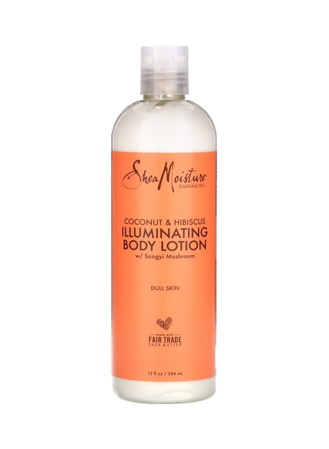 Illuminating Body Lotion With Songyi Mushroom Coconut And Hibiscus 384ml