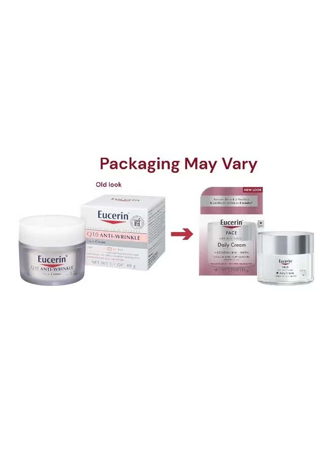 Face, Q10 Revitalize, Night Cream, Fragrance Free Clear 48grams - image 2