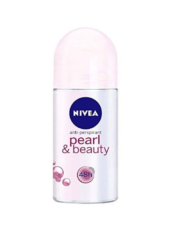 2-Piece Pearl And Beauty Deodorant White 50ml