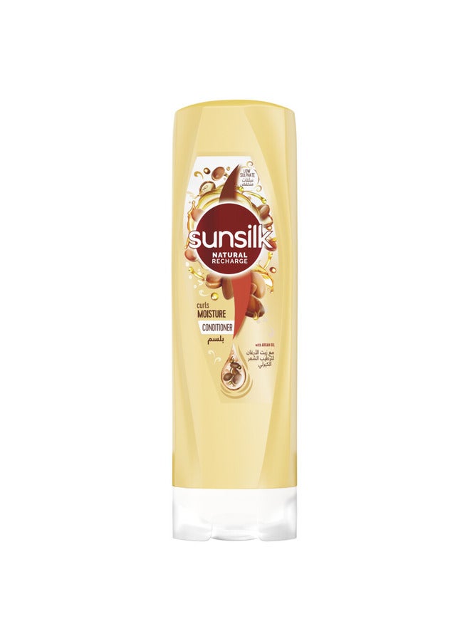 Conditioner For Deep Nourishment And Curl Definition with Argan Oil Clear 350ml