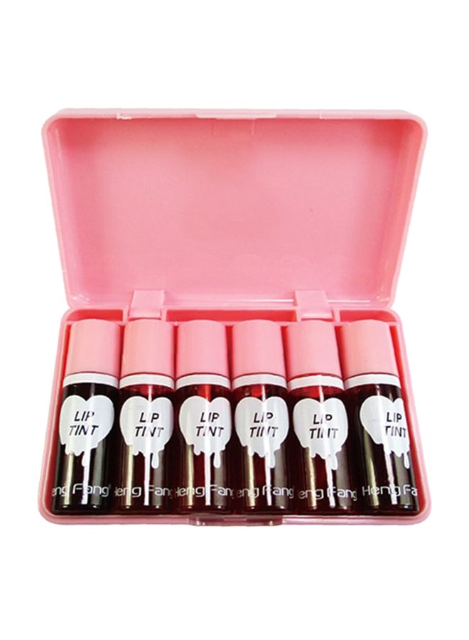 6 Colour Lip Tint Set Multicolour