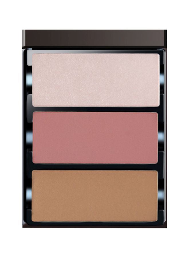 Theory Highlighter, Blush And Bronzer Palette VPC01 Ablaze