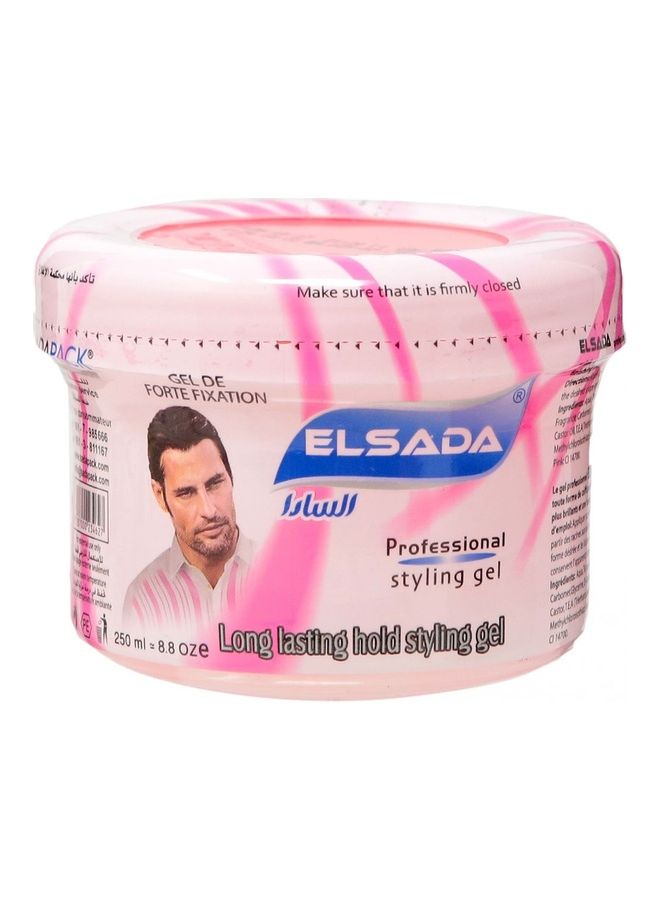 Long Lasting Hold Professional Styling Hair Gel 250ml