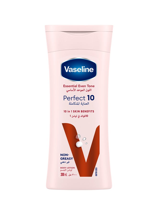 Essential Even Tone Body Lotion Perfect 10 200ml