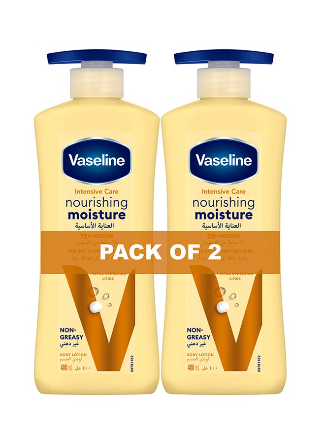 Intensive Care Nourishing Moisture Body Lotion Pack of 2 400 ml
