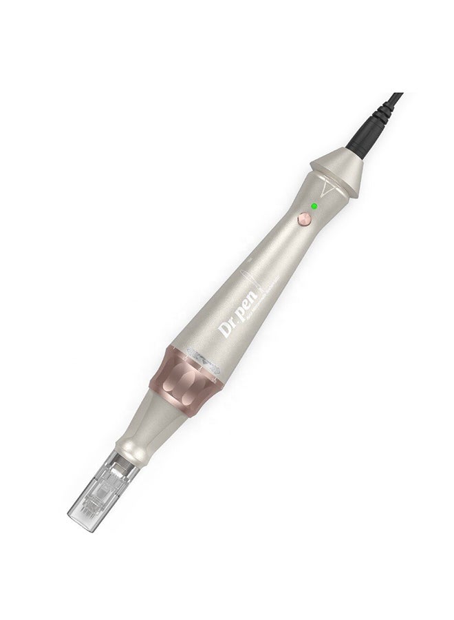 Ultima E-30 Electric Derma Pen Stamp Auto Micro-Needle Skin Care Anti-Aging Silver