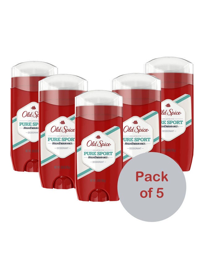 5-pieces Aluminum Free Deodorant 85grams