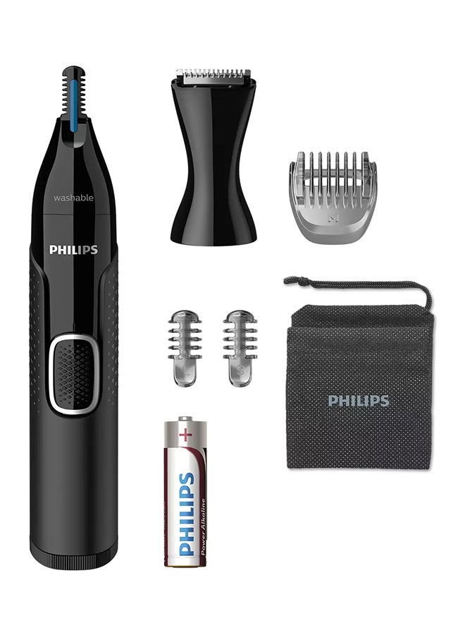 NT5000 Nose And Ear Trimmer Set Black Black 13grams