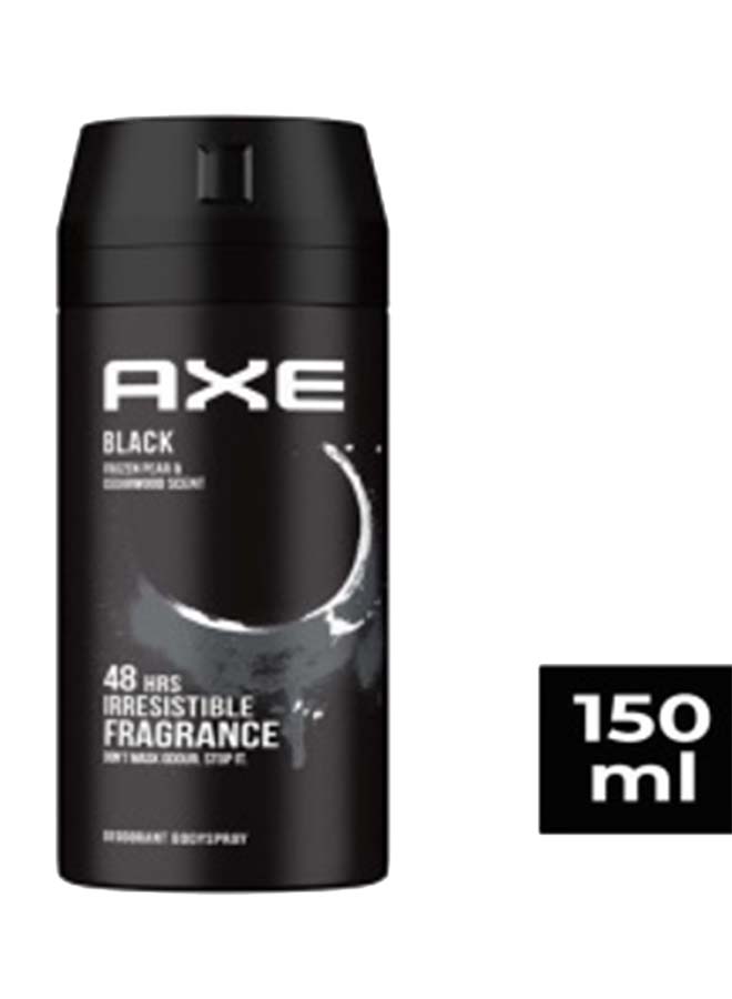 Anti-Allergic Deodorant Spray Black 150ml