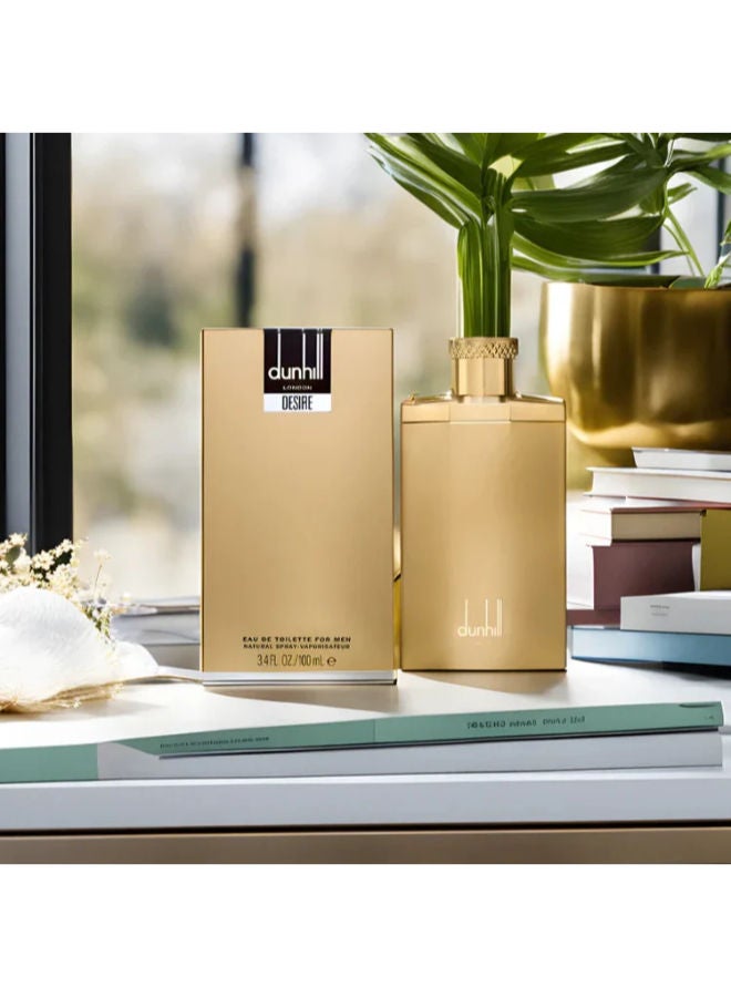 Desire Gold Eau De Toilette For Men 100ml