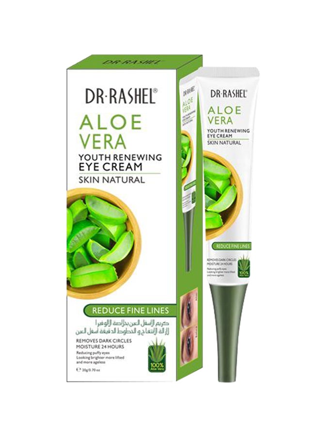 Aloe Vera Youth Renewing Eye Cream White/Green 30grams