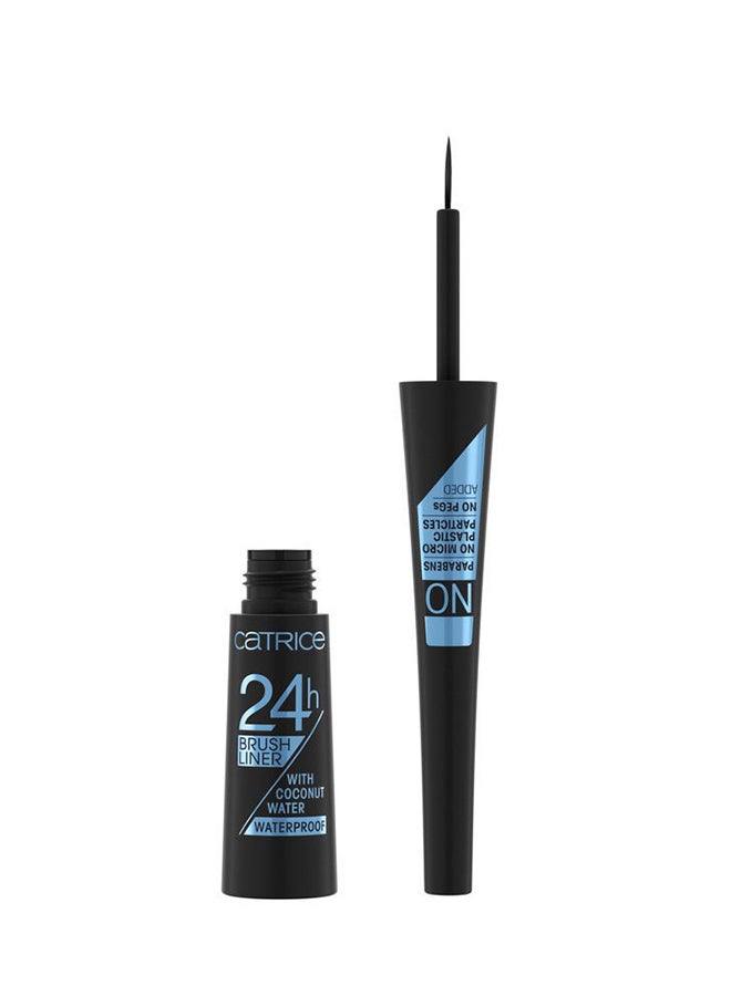 24h Brush Liner Waterproof 010 Black
