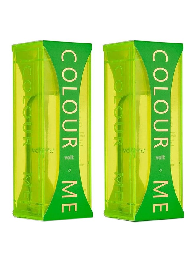 2-Piece Colour Me Volt EDT 90ml